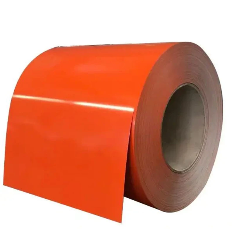 PPGI Factory Supply 0.12mm-0.6mm DX51D G550 Color Coated Steel Prepainted Galvanized Steel Coil Roll PPGL PPGI Saso En Astm JIS