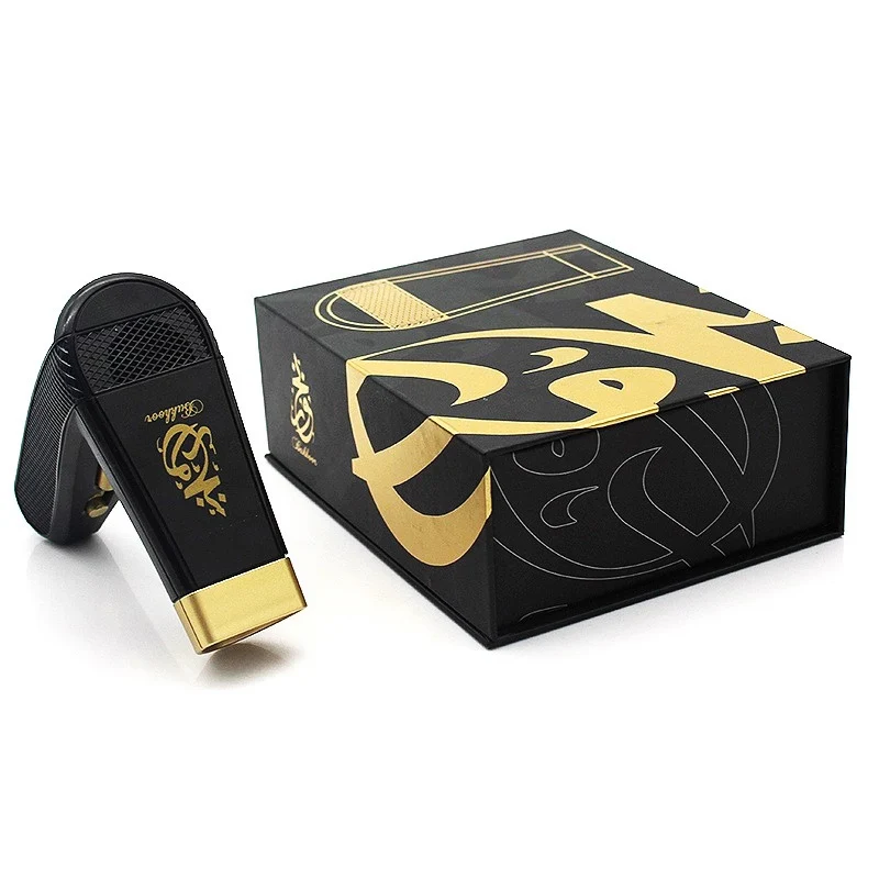 Amazon Бестселлер мусульманский Рамадан арабский Электрический Bakhoor мини USB металлическая портативная курильница