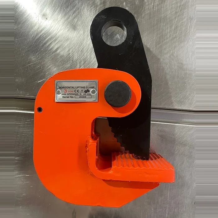 Good price plate sheet metal lifting clamps low carbon alloy steel horizontal block lifting clamp