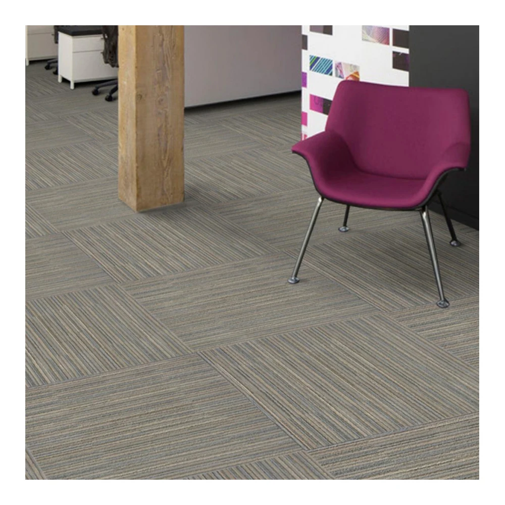Kaili 2024 Commercial Hotel Carpet Tiles Stain-Resistant Nylon Square Carpet Tiles Office Manufacturer Carpet Tiles