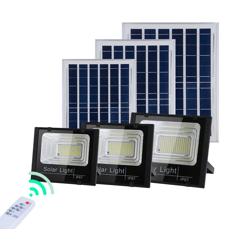 100W 200W Casing Solar Led Flood Reflector Light