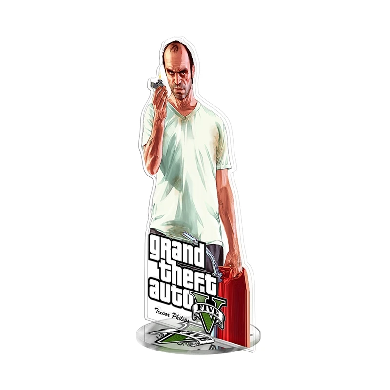 15CM game Acrylic Standee figure GTAS game 5 V Grand Theft toys Auto Stand figures derivatives wholesale Customized