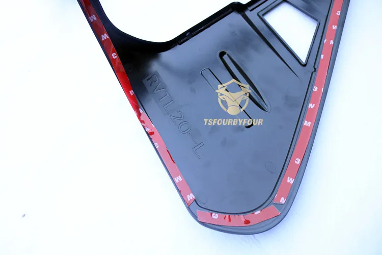 ABS Plastic Exterior Rear Tail Light Cover For Hilux Revo 2021 2022 Taillight Trim Covers Accessories