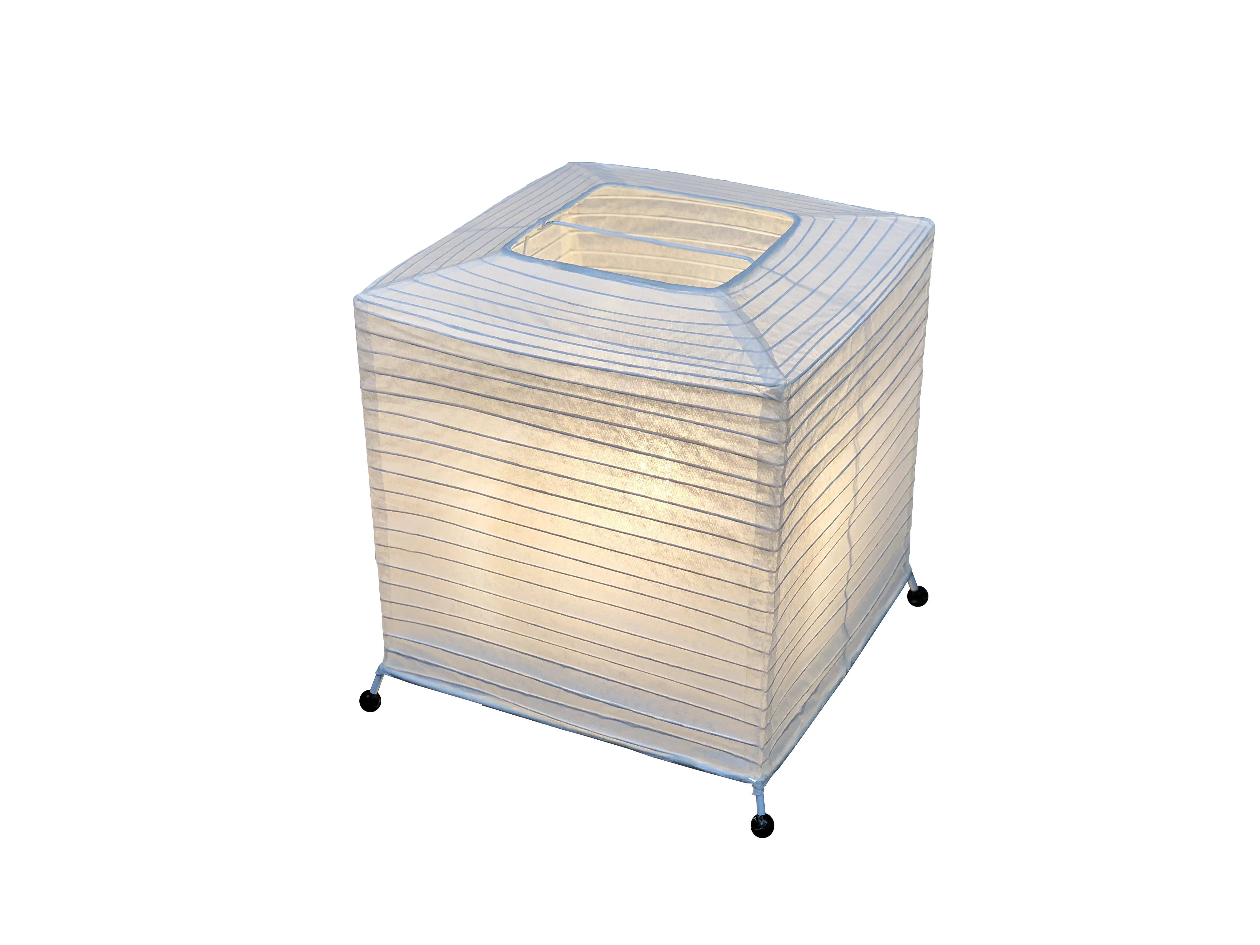 Indoor home decoration simple moder style Luminary light bedroom paper table lamp