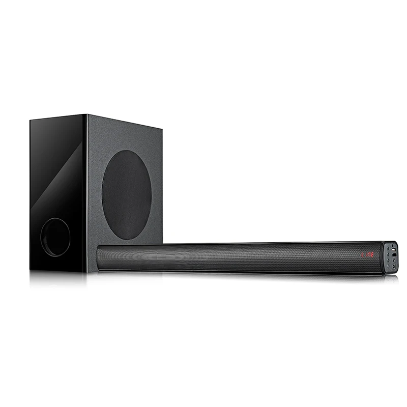 Sound Bar  Amoi Brand soundbar New Wireless 2.1 60W blue tooth soundbar