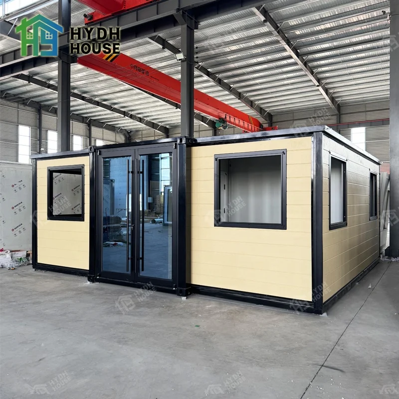Granny Flat 20 Ft 40 Ft Foldable Expandable Container House Prefab Luxury Villa Mobile Home 2 3 4 5 Bedroom
