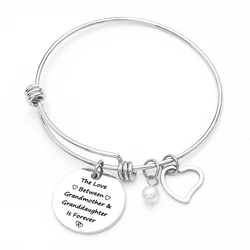 Wholesale Stainless Steel Expandable telescoping Bangle With Round plate Charm engrave Bracelet Jewelry