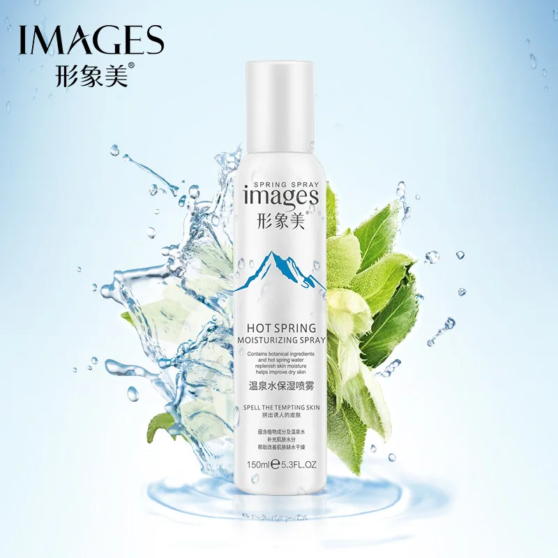 Images Cosmetics hot spring Moisturizing Nourishing Facial Spray for Face Care