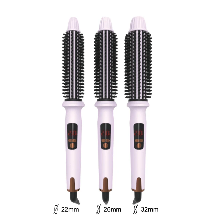 Volumizing Brush Hair Iron hot air ceramic curling iron brush styler for women All in one dryer&volumizer