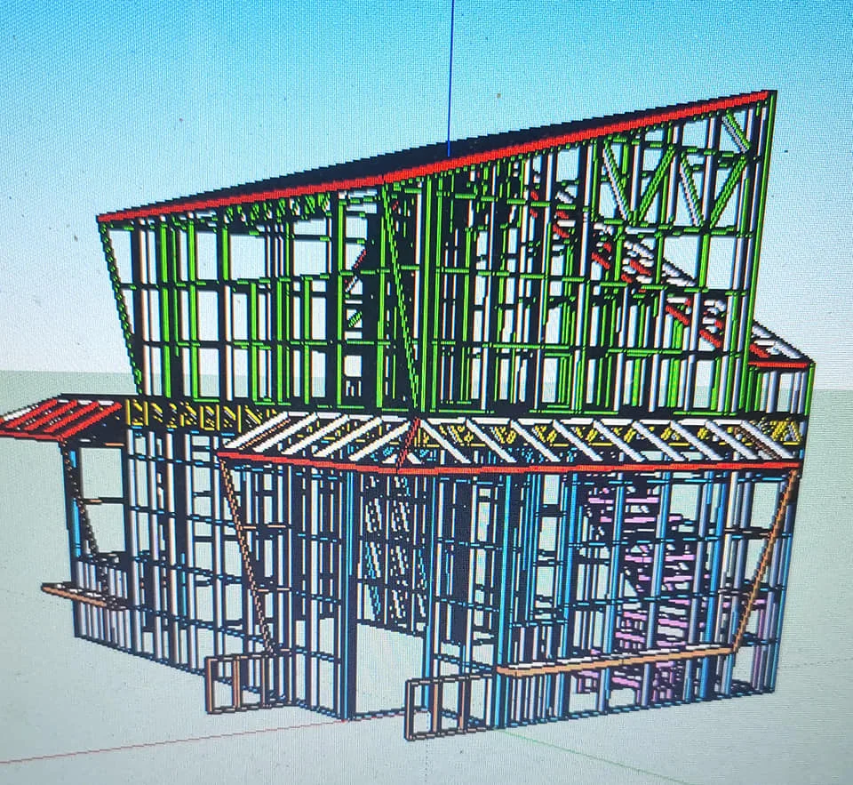 2 Floors Viall House LGS Roll Forming Machine