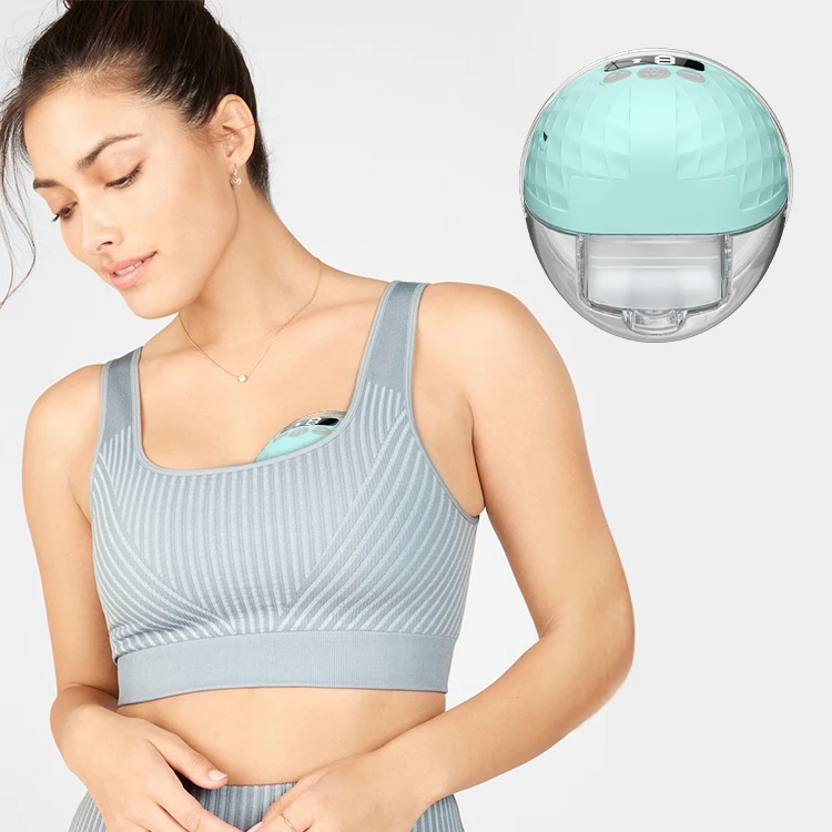 Anly Kiss Rechargeable Electric Handfree Wearable Breast Pump Electric Wearable Smart Breast Feeding Pump