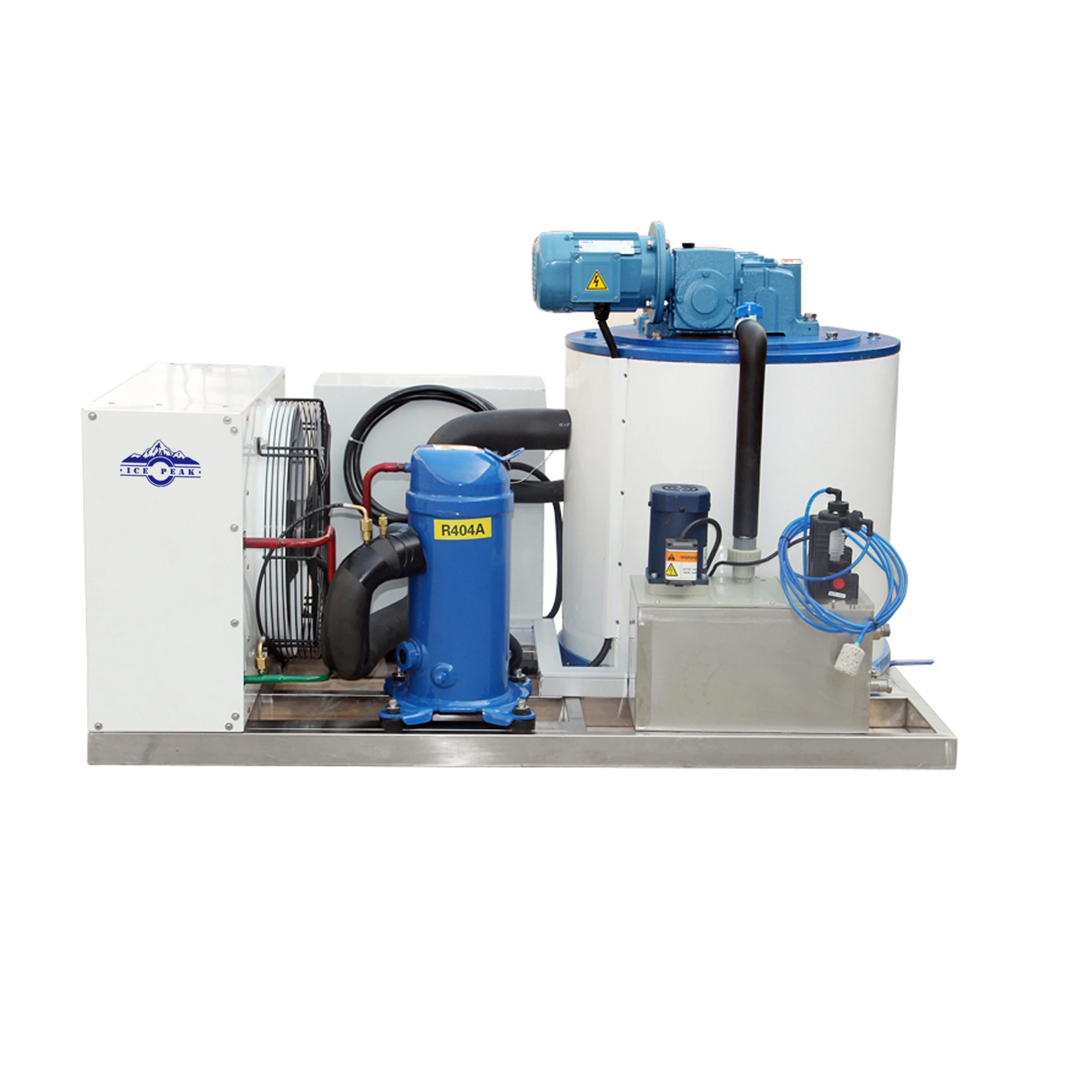 convenience flake ice machine 20 tons application dye chemical industry