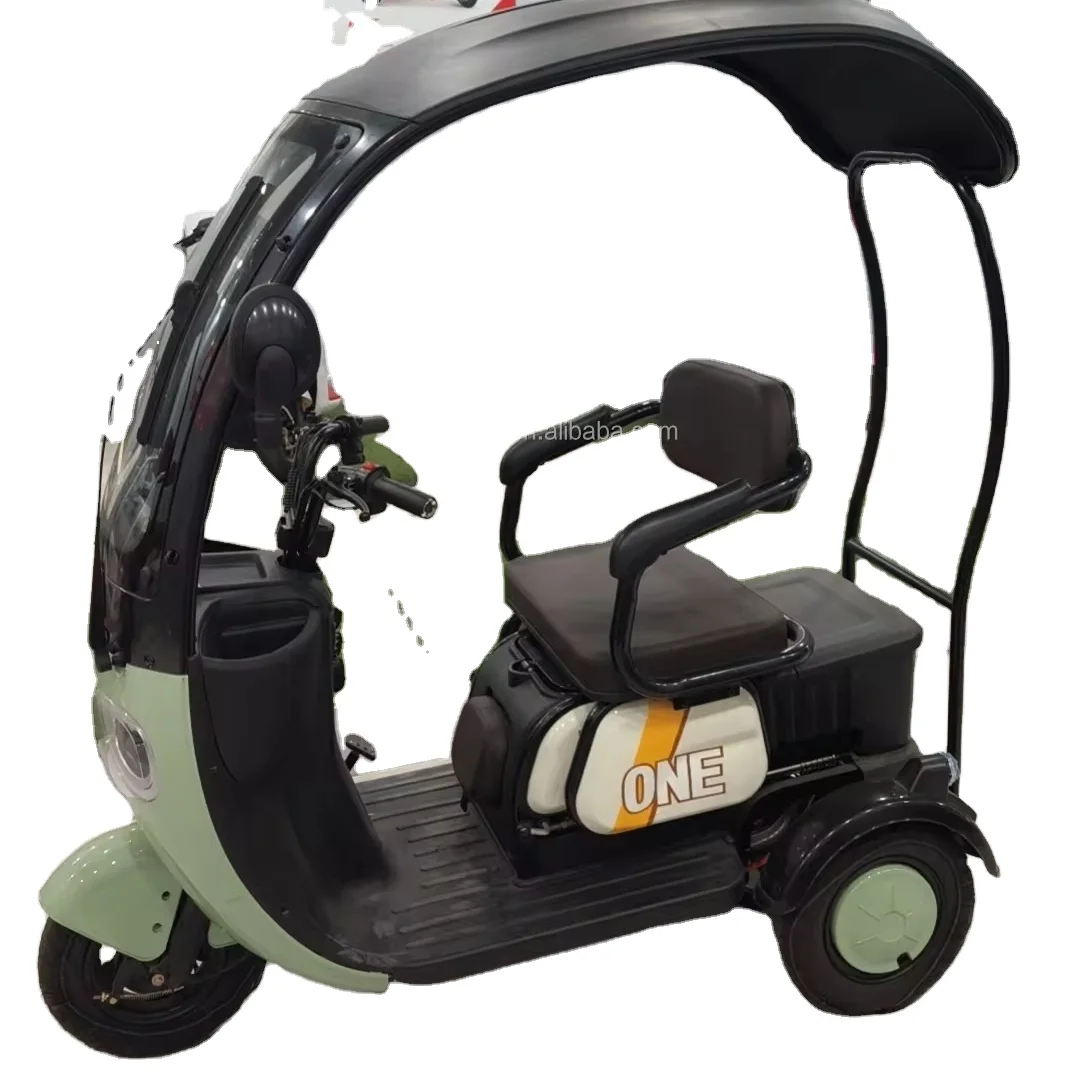 The newest awning electric tricycle for cargo no doors open electric vehicle for 3 adults with Best price of China manufacturer