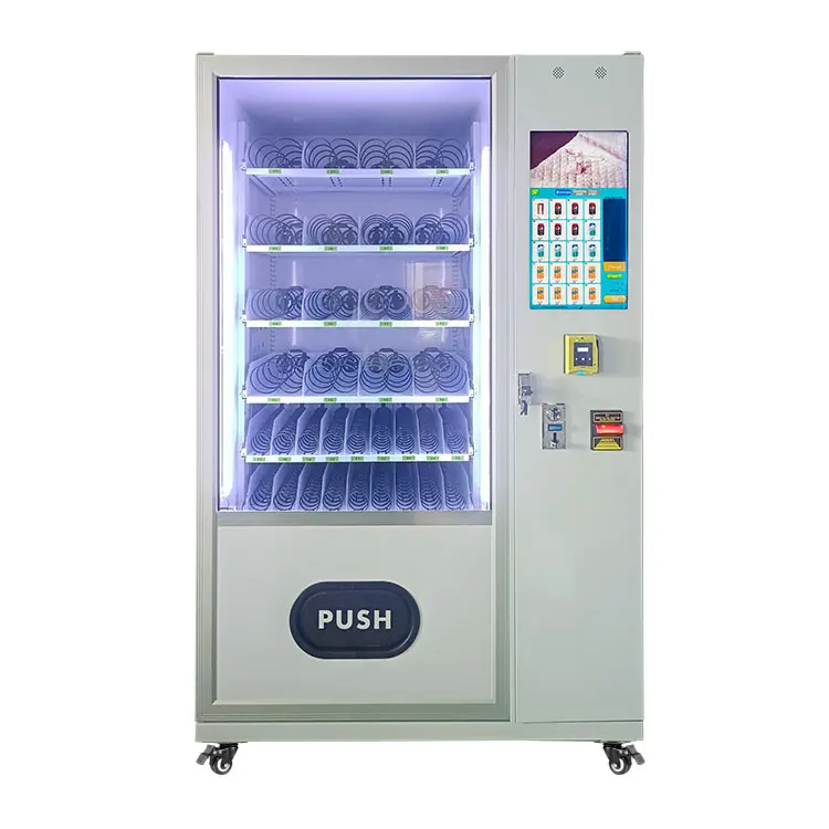 Machines For Small Business Ideas Snack And Drink Combo Vending Machine Large Capacity Vending Machine For Sale