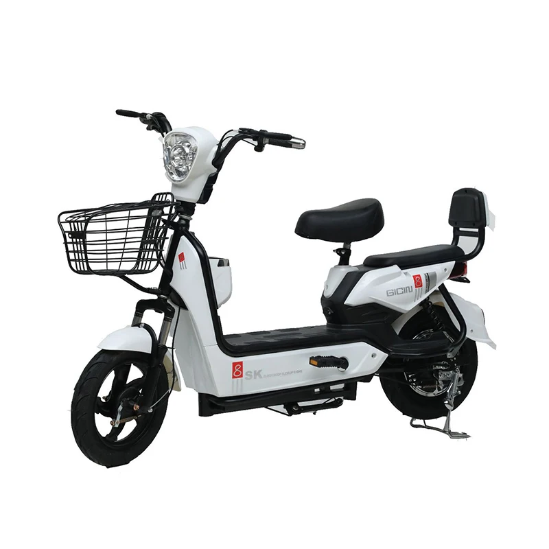 Hot Selling 14 Inch Scooter 48V 350w Motor Bike LEAD-ACID Battery Adults City Electric Scooter