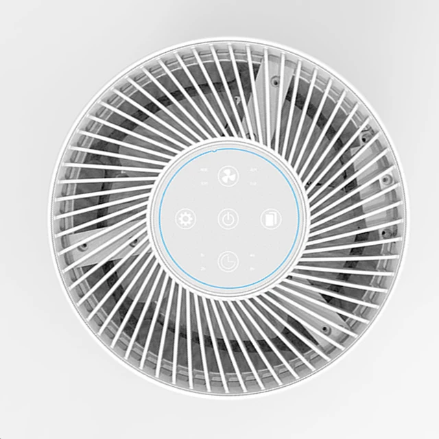 smart portable desktop hepa filter wifi control home air purifier portable air purifier with hepa