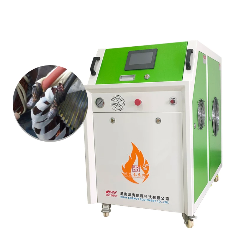 HHO Hydrogen OH3000 Copper Welding Equipment for Transformer factory