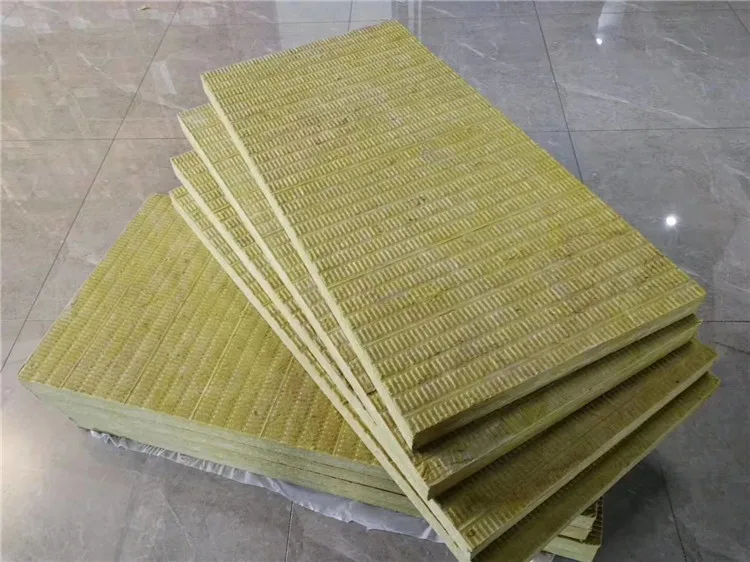 Rock wool heat insulation board wall and roof insulation board