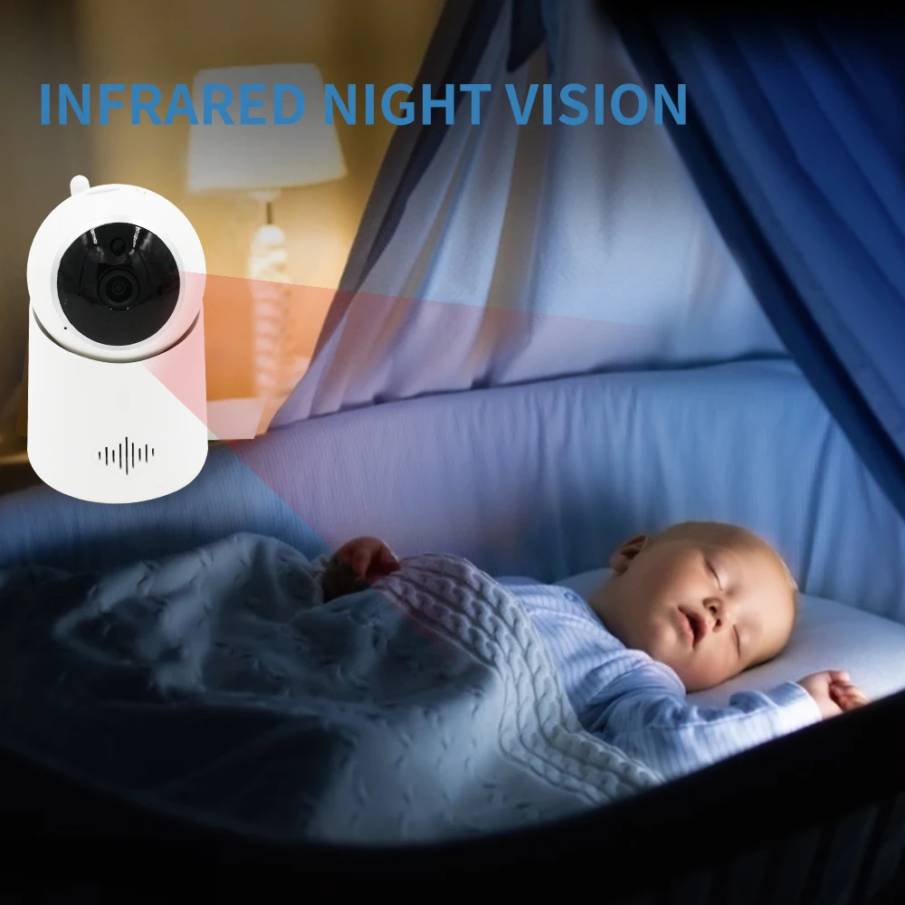 1080P wifi ip camera baby pet