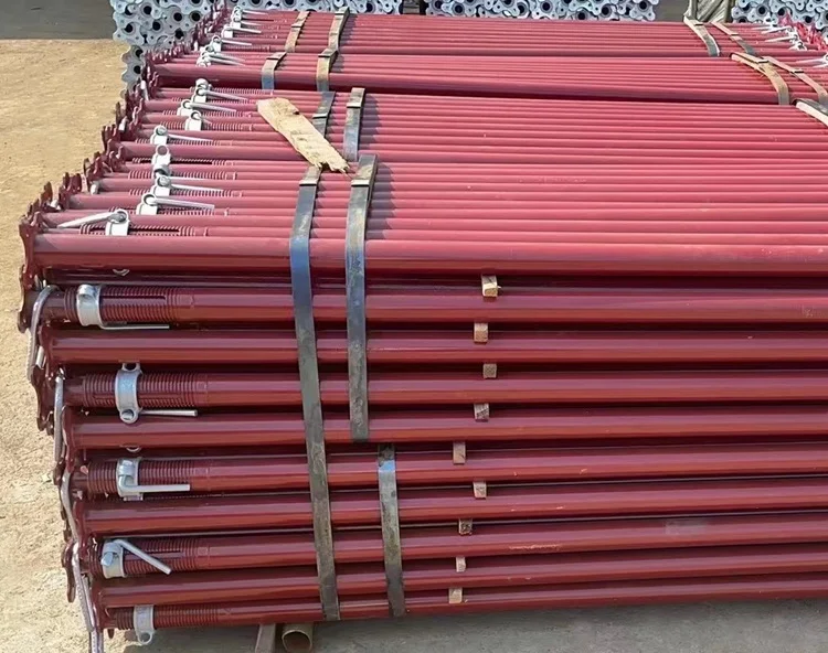 Building Construction Materials Props Adjustable Steel Scaffolding Prop Construction Site
