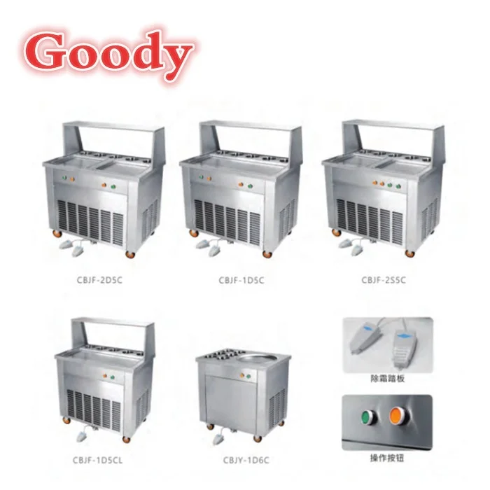 fried roll ice cream machine mini