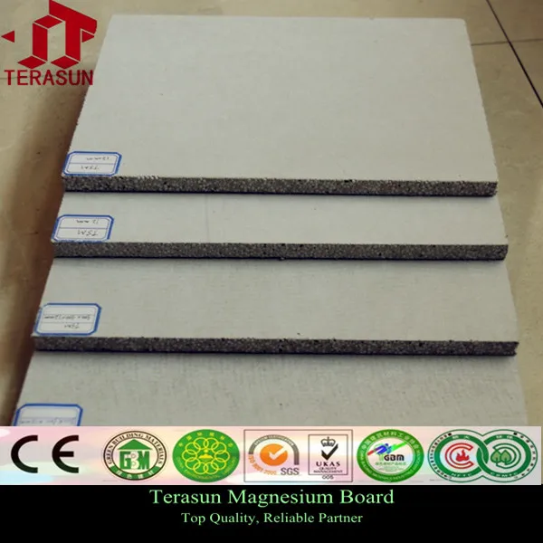 Light Weight  Insulation Cement Board Shera Board fire resistance waterproof and soundproof terasun   cement fiber board