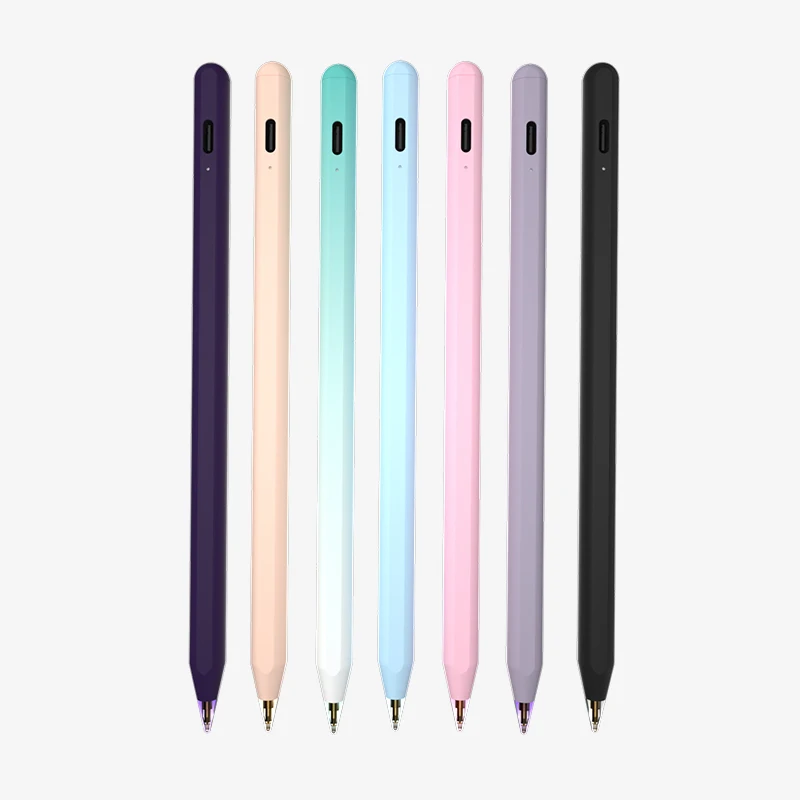 Wholesale Compatible Tablet Stylus Various Colors 2 in 1 Design Universal Capacitive Stylus