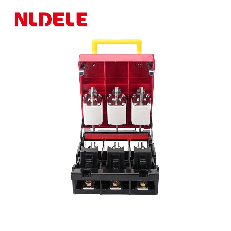 DC isolator strip switch disconnector 160a 250a 400a 630a hr17 low voltage HR battery pv solar fuse isolator