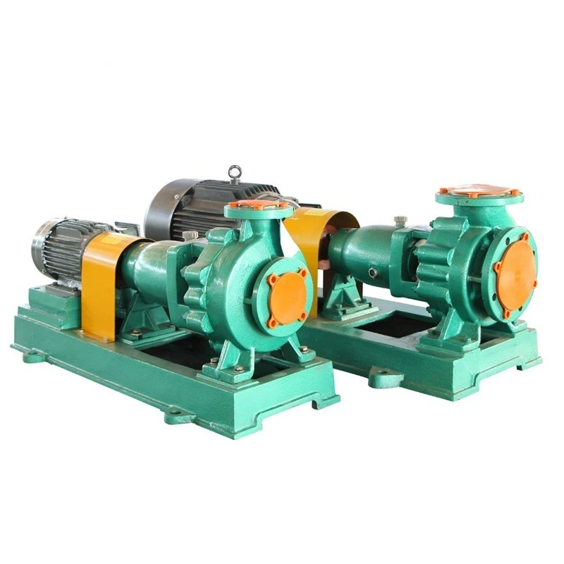 Best Price IHF65-40-200 Fluorine Polymer Corrosion Resist type PFA/FEP Lined Centrifugal Chemical Process Pump