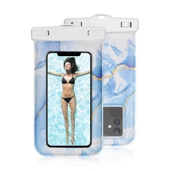 Sponge Floating PVC Waterproof Mobile Phone Bag Protective Cover Bicycle Swimming Drifting Mobile Phone Waterproof Bag