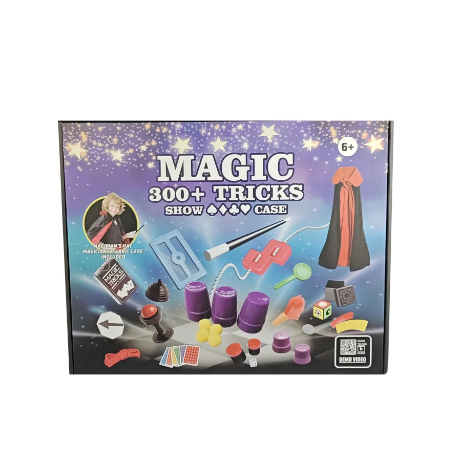 Детский креативный игрушечный Волшебный реквизит большой набор с накидкой волшебная палочка для начинающих игровой мяч вечеринки