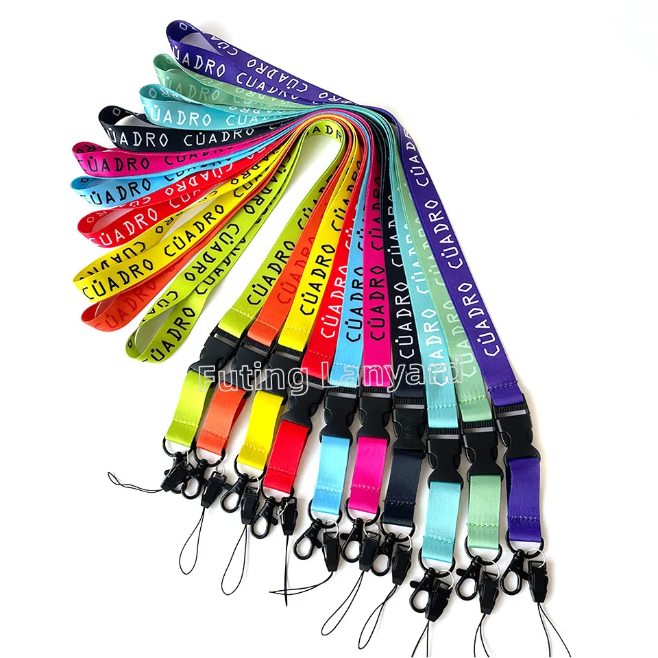 New arrival Lanyards With Logo Sublimation Custom Printed Lanyards 20mm lanyards with logo custom