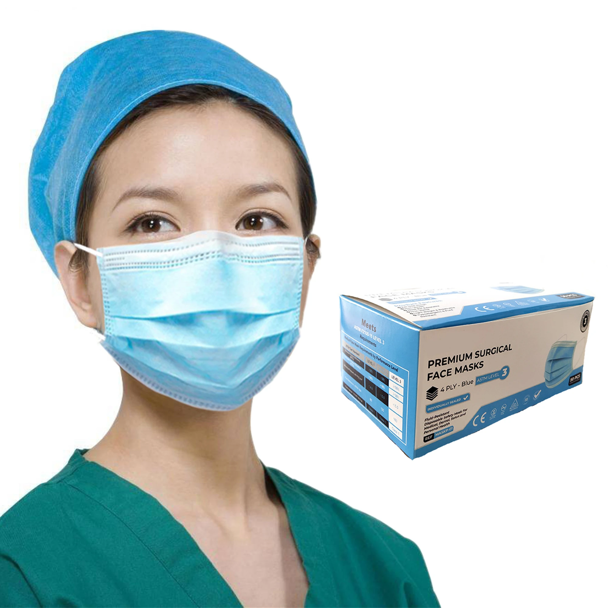 
China Manufacture Factory Price Cheap 3ply Civil Disposable Face Mask for Laos Philippines Cambodia Myanmar Turkey Iran USE 