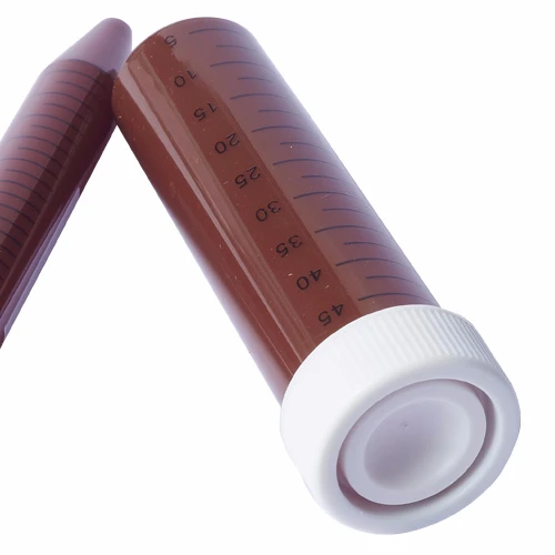 
Lab disposable 15ml/50ml plastic conical amber centrifuge tubes 