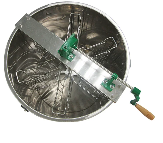 6 frames manual honey shaking machine Manual Honey Extractor Separator machine