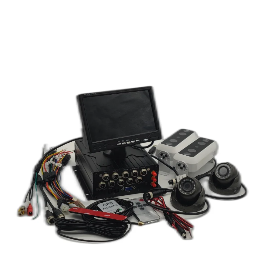 FL & OEM 4-канальный GPS HDD DVR пассажирский счетчик 1080P HD Мобильный автомобиль 3G 4G Wi-Fi людей MDVR для автобуса