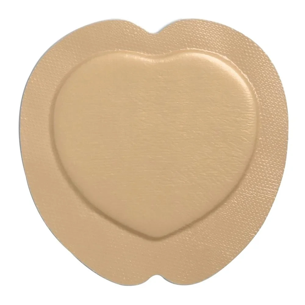 18*18cm Self-Adhesive Silicone Foam Wound Dressing with Sacral Border Bed Sore Treatment Bandage for Sacrum