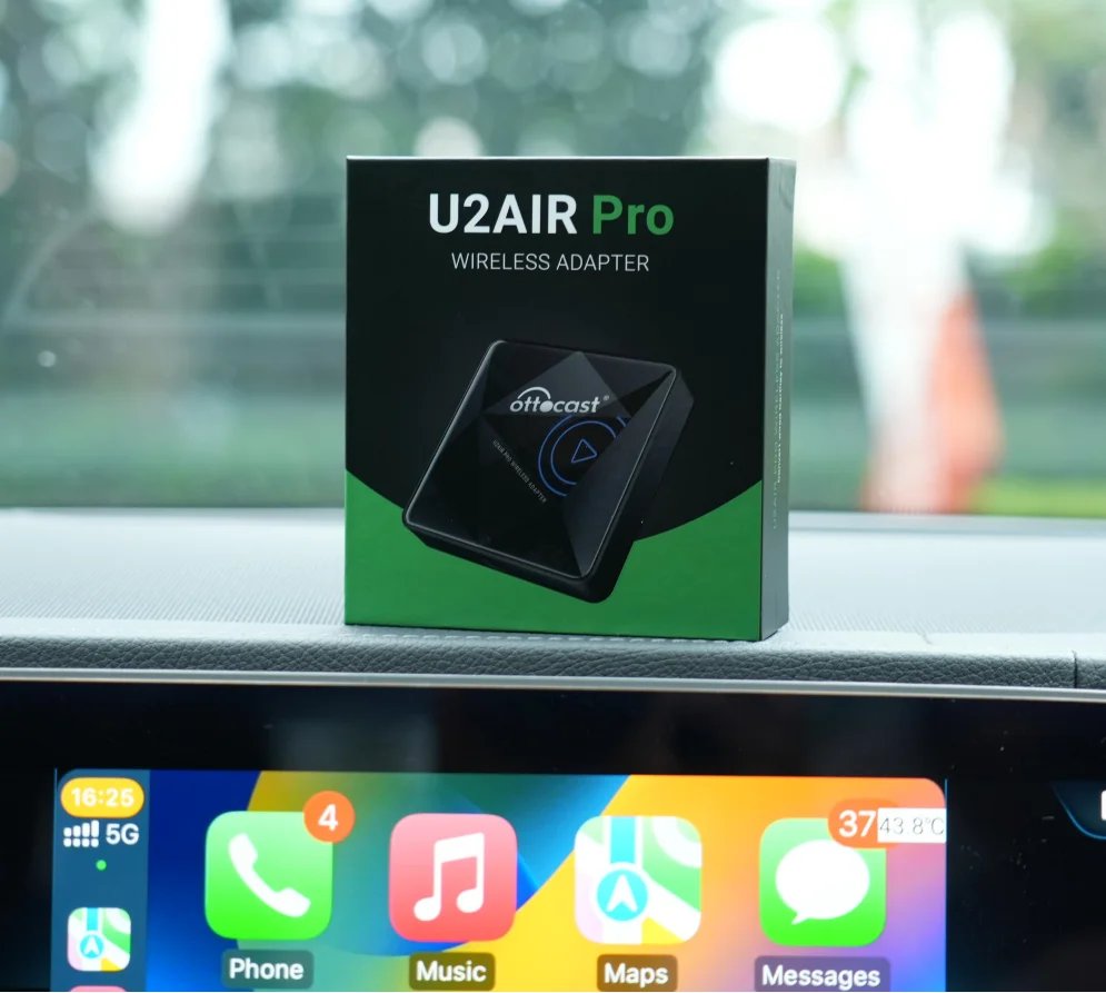 OTTOCAST U2 AIR PRO лидер продаж беспроводной ключ конвертирующий проводной карплей в для транспортных средств с проводным карлаком