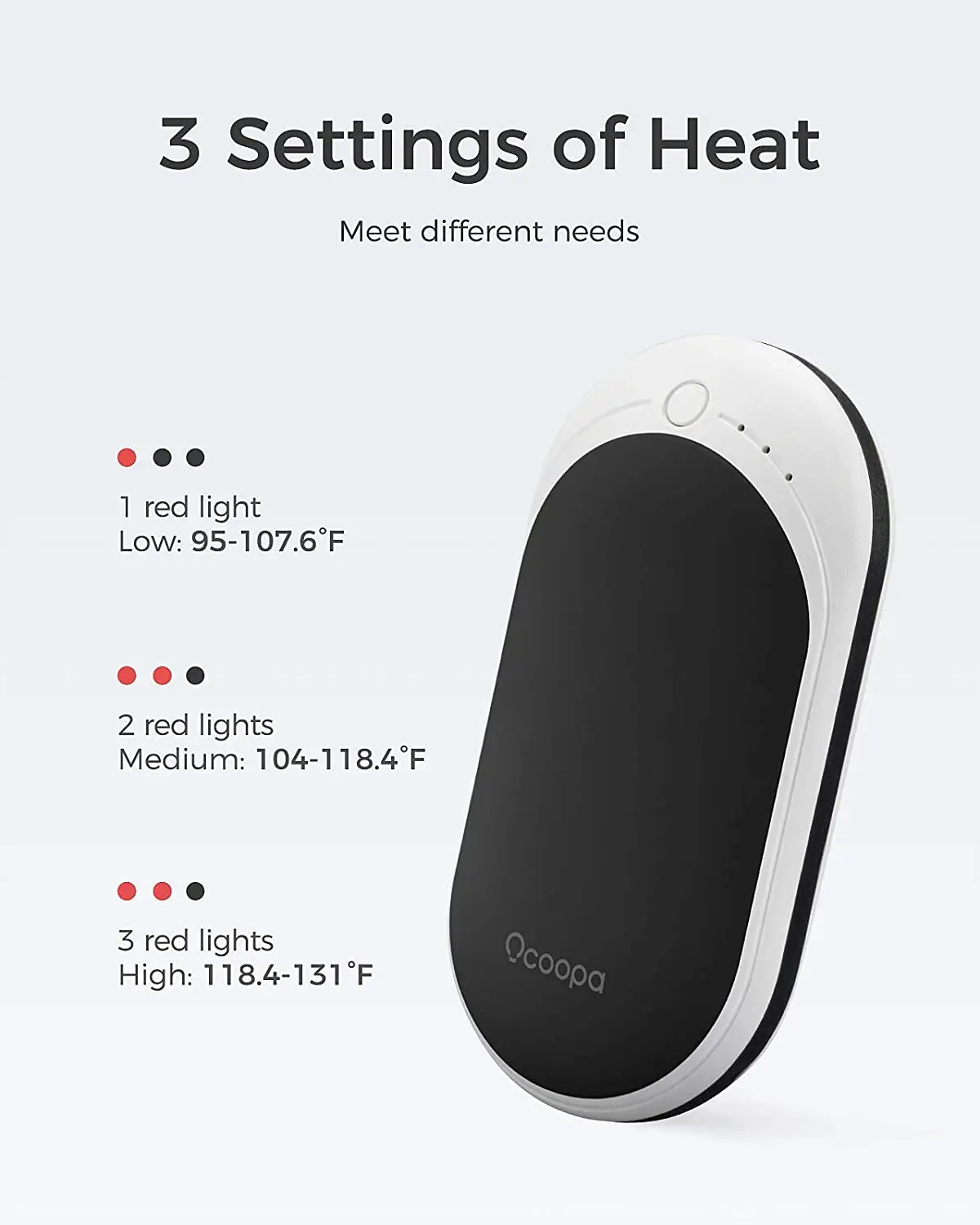  High Quality Cheap Price USB Rechargeable Hand Warmer Reusable Electric Handwarmer With Mobile Power