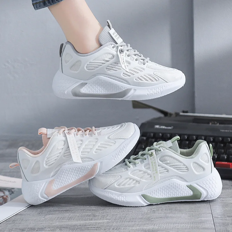 2022 new arrivals  scarpe donna da ginnastica zapatillas de mujer Chunky Sneakers Flat Running Girl Walking Shoes for Women