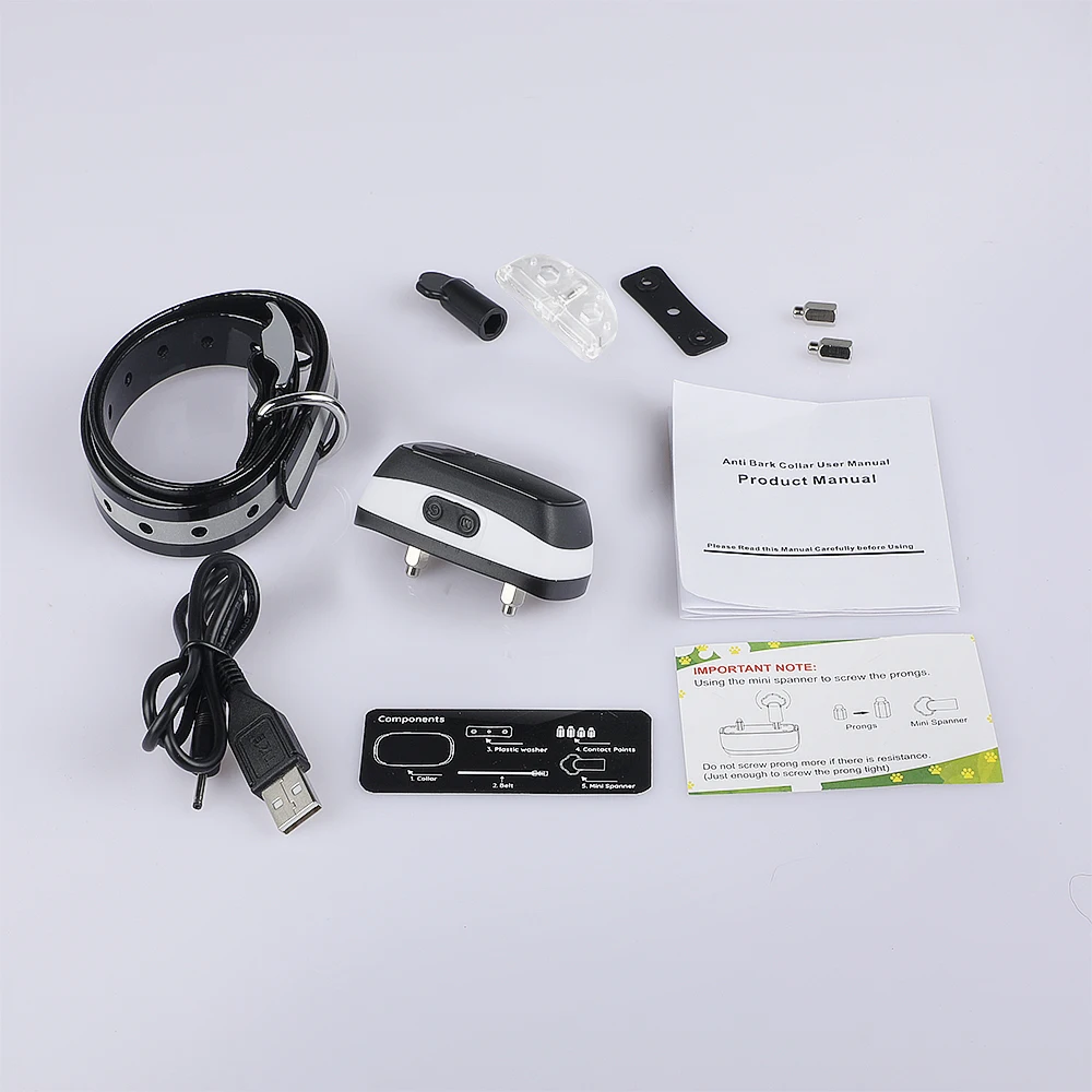 Waterproof OEM Led Display anti aboiement Electric Shock Stop Dog Bark Control stop barking sound vibration Anti Barking Device