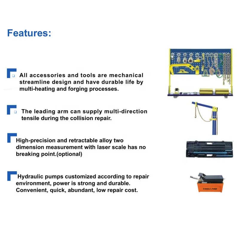 UE-199 Manganese steel whole plate automobile beam calibration instrument for car body repair girder lift frame machine UE-L199
