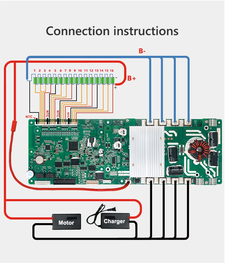 TDT smart bms 200A lifepo4 8S 16S 24V 48V программируемый на ПК с RS485 может BT связь для инвертора