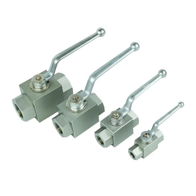 KHB KHM Series High Pressure Ball Valve  G1/4 G1/2 G3/8 G3/4 G1 Hydraulic Ball Valve