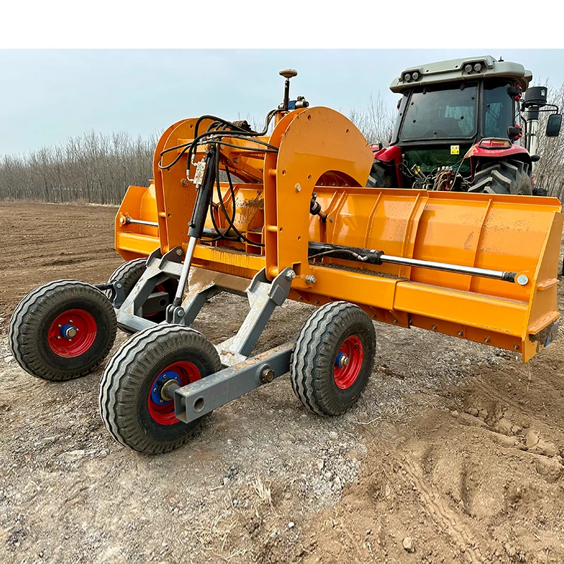 Farm Implement Laser Grader Land Leveling Machine Mounted agriculture land laser level with Tractor