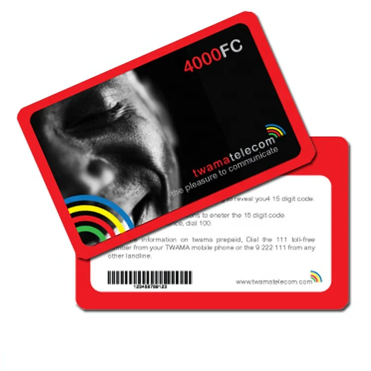 Colourful Customized calling card printing
