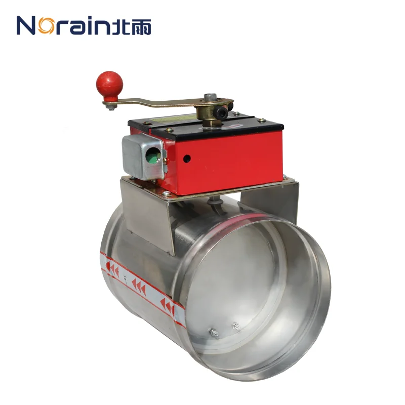 304 Stainless Steel Round Circular Fire Damper for Duct HVAC