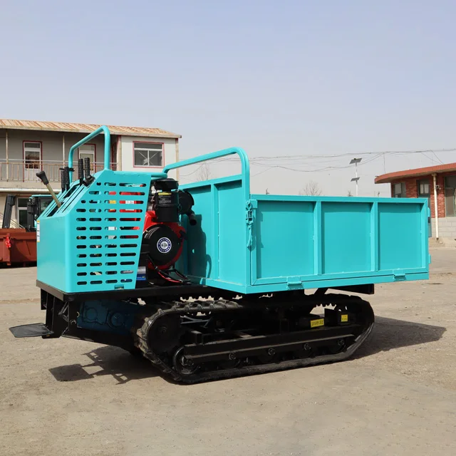 850kg 1 ton Mini Transporter Dumper Crawler Dump Truck Made In China