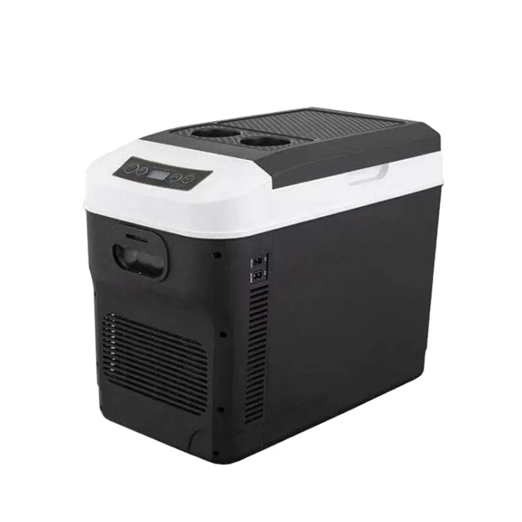 Factory Price Portable Mini Fridge Truck RV Refrigerator Cooling Warming Freezer 28l Camping Outdoor Semiconductor Car Fridge