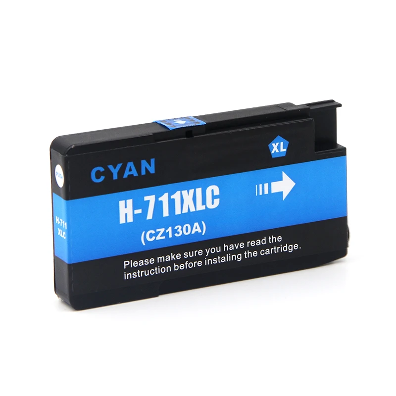  Supercolor 4 вида цветов для HP 711 100% новый чернильный картридж с полными чернилами принтера